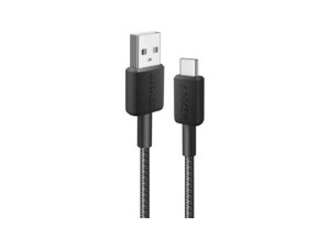 ANKER kabel 322 USB-A to USB-C 90cm Braided Black