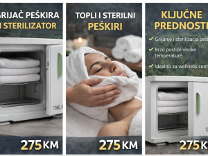 Grijač peškira sterilizator kozmeticke salone spa towel warmer