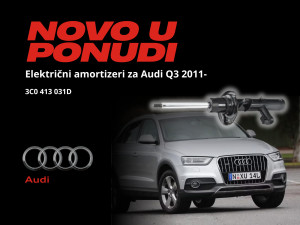 Električni amortizer Audi Q3 3C0413031D 7N0413031H