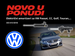 Električni amortizer Prednji VW Passat 6 3C0413031D 7N0413031H
