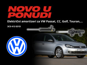 Električni amortizer VW Golf 6 3C0413031D