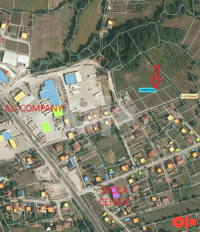 Placevi Srebrenik - Ćehaje 2368m2