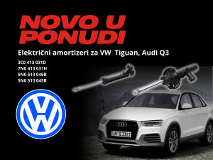 Električni amortizer zadnji VW Audi 5N0513046B 5N0513045B