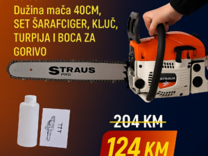 *AKCIJA MOTORNA PILA STRAUS AUSTRIA SMITH 4.9KS MOTORKA
