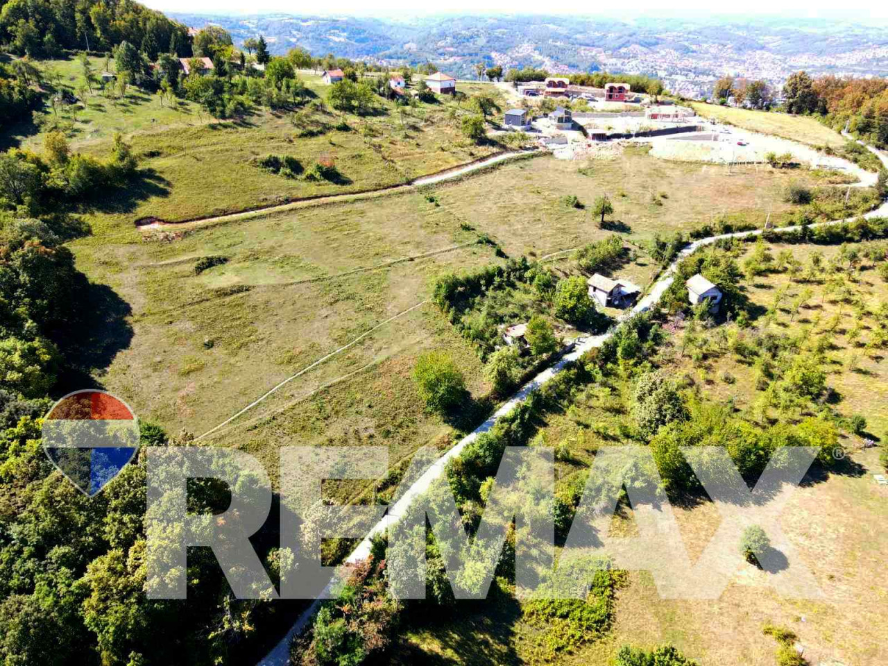Zemljište sa pogledom na grad 12,5 dn - Potok