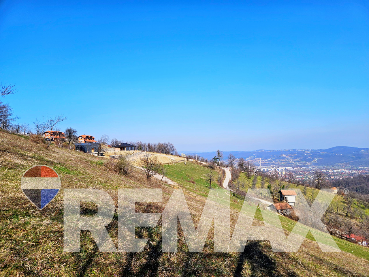 Zemljište sa pogledom na grad 12,5 dn - Potok 3