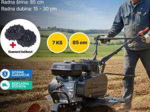 Scheppach motorni kultivator freza kopačica MTP750 7 KS