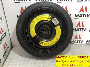 Rezervni kotač Audi A4 B9 8W 2018 19" cola RK812