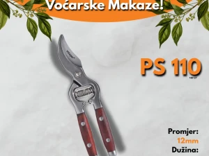 Makaze voćarske nehrđajuće 8" PS 110