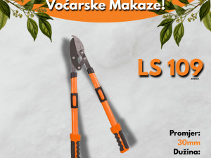 Villager Makaze za grane sa ravnom ostricom-teleskop LS-109