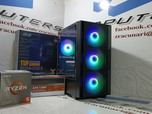 RYZEN 5 3600 6C-12T/ RX 6600 8GB / 16GB RAM/512GB SSDm.2