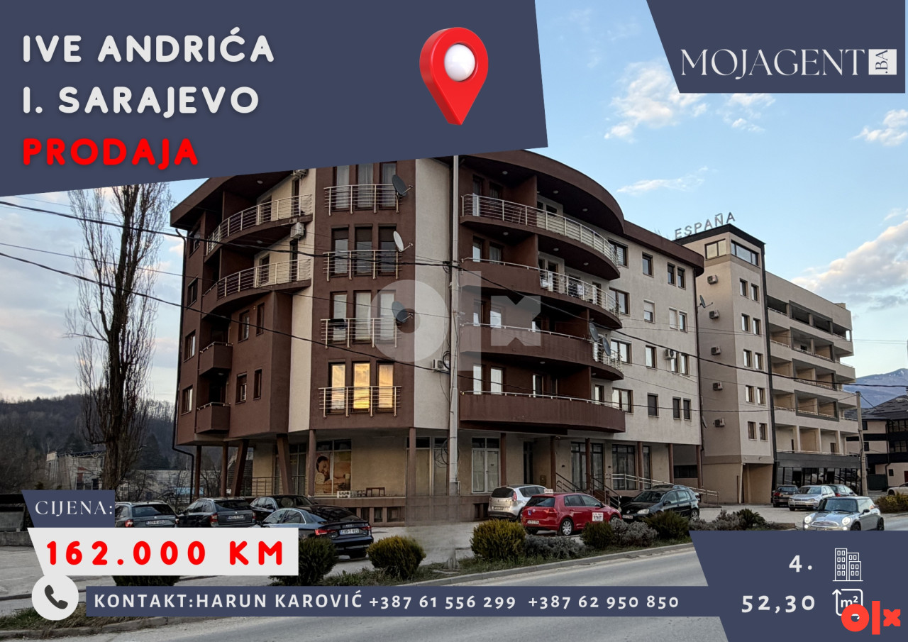 Dvosoban stan - Ive Andrića - Istočno Sarajevo - www.mojagent.ba