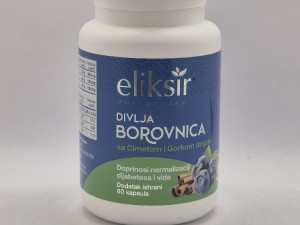 Divlja borovnica sa cimetom i gorkom dinjom 60kaps