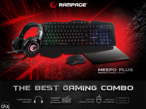 GAMING SET RGB TASTAURA / MIŠ / SLUŠALICE / PODLOGA