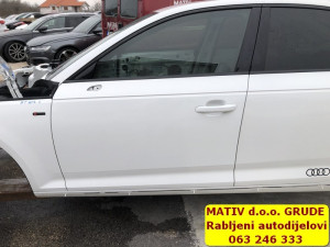 Vrata prednja LIJEVA Audi A4 B9 8W 2018