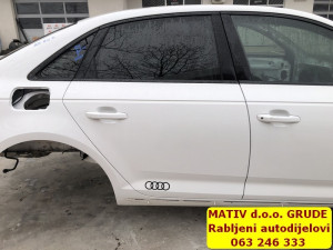 Vrata zadnja DESNA Audi A4 B9 8W 2018