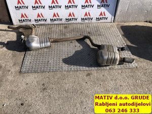 Auspuh Audi A4 B9 8W 1,4 TFSI LONAC komplet 8W0253611K