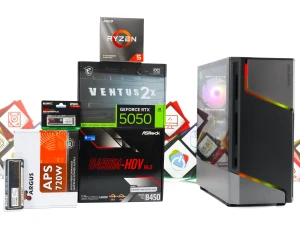 Gaming PC Cougar MX360-16 R5 3600 RTX 5050 256GB 8GB DOPER