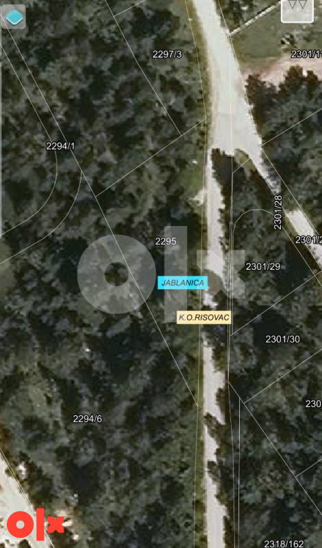 Zemljište Blidinje - Risovac u blizini ski centra.