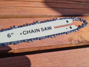 Mali mac i lanac za aku motorke pile 15 cm 6" inch