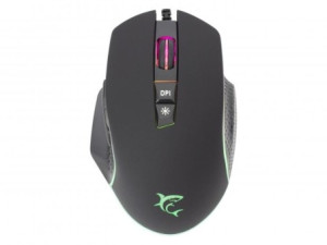 WHITE SHARK MIŠ GM-5009 GARETH CRNI