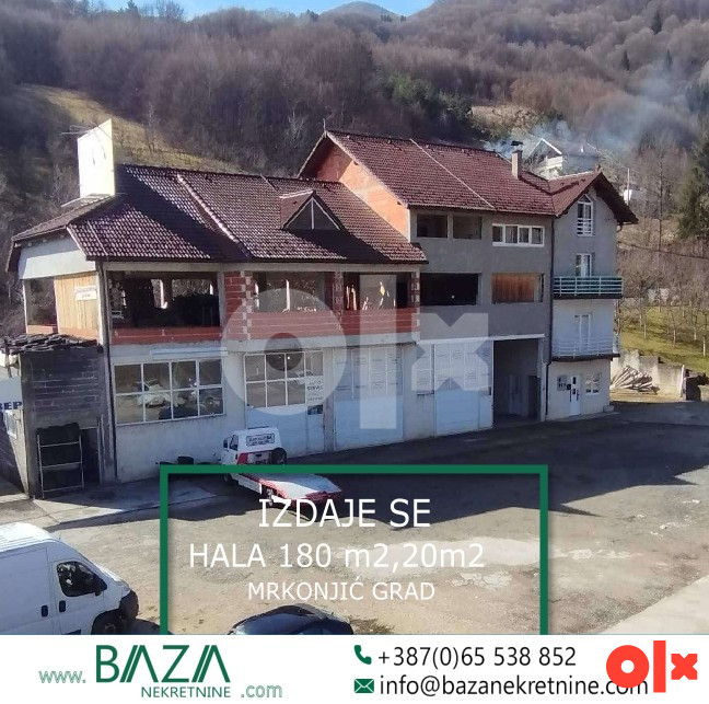 Skladišta i hale Mrkonjić Grad