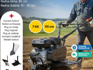 Scheppach motorni kultivator freza kopačica MTP750 7 KS sa priklj