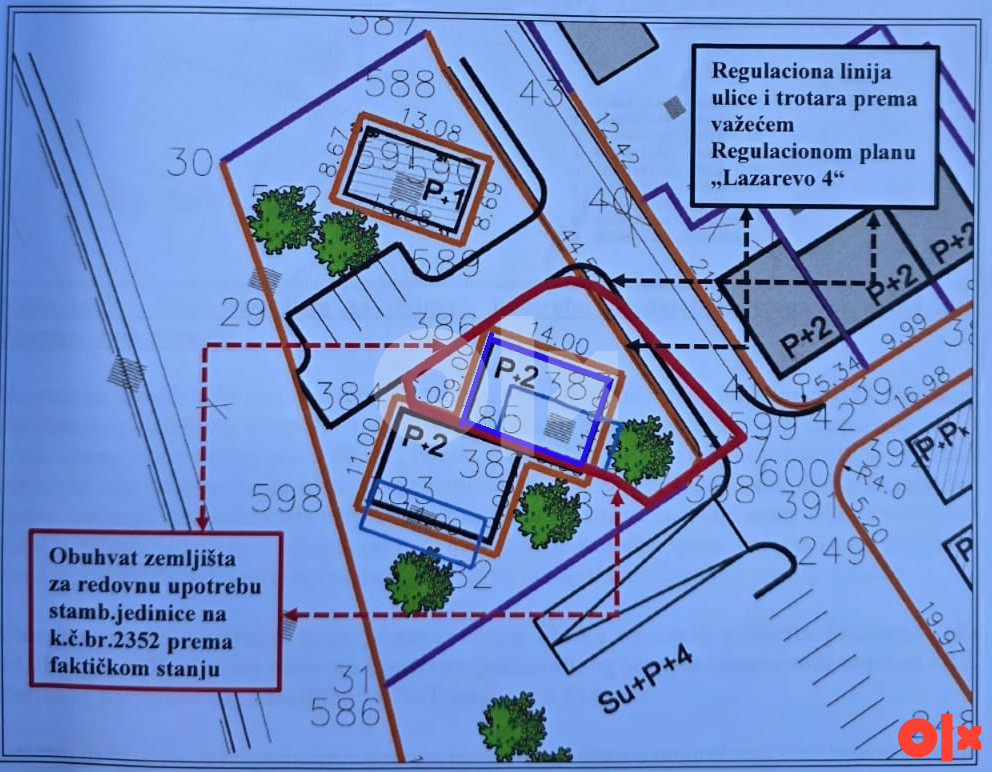 Atraktivna lokacija za gradnju P+2 Banja Luka Budžak