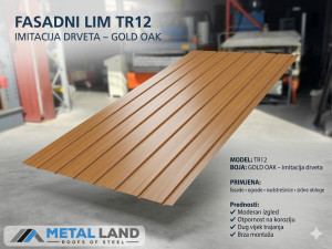 Fasadni Lim TR12 | Trapezni | Trapez