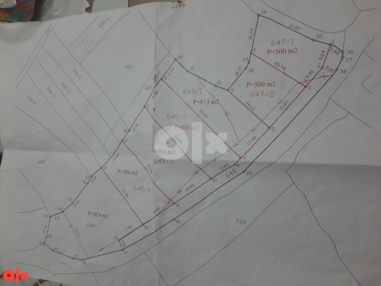 ALMENA/ Mostar/Mostar/Željuša/ zemljište 813m2