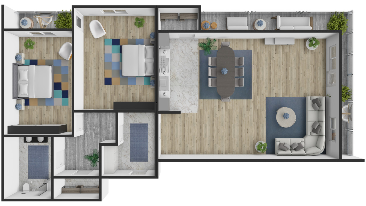 Trosoban stan / 90m2 / Nova Dobrinja / Istočno Sarajevo 9