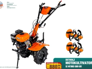 MOTOKULTIVATOR FREZA DZ-MT1003 8,5 KS BENZIN