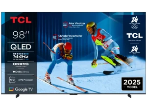 TCL 98" 98P8K 4K QLED TV 144Hz Google TV Motion Clarity Pro SMART
