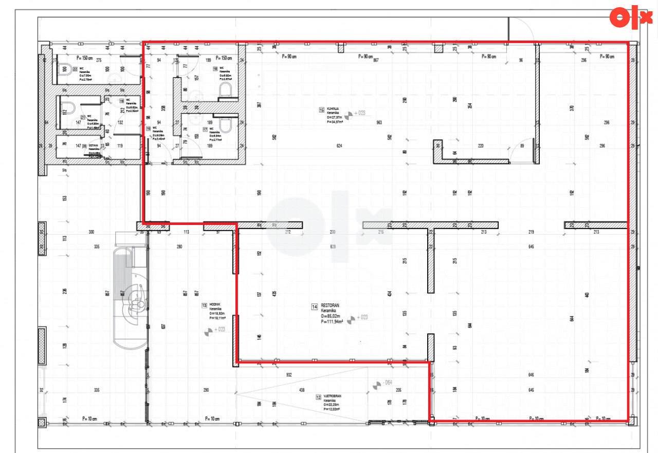 Poslovni prostor Vogošća 155.95m2 2