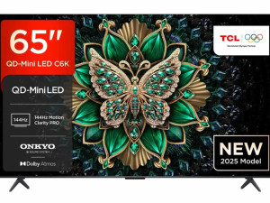 TCL 65" 65C6K 4K QD-Mini LED TV 144Hz Google TV SMART