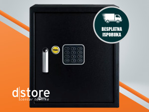 Yale Sef, PIN code pristup, zaključavanje s klju dstore