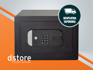 Yale Sef, PIN code pristup, zaključavanje ključe dstore
