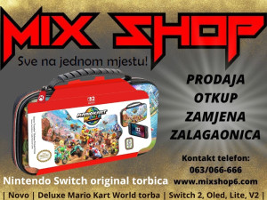 Nintendo Switch Mario Kart World Carrying Case 2 Oled Lite v2 bag