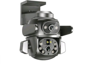 XO CR04 Robot 400W Pixel Dual Screen Outdoor Dome Kamera