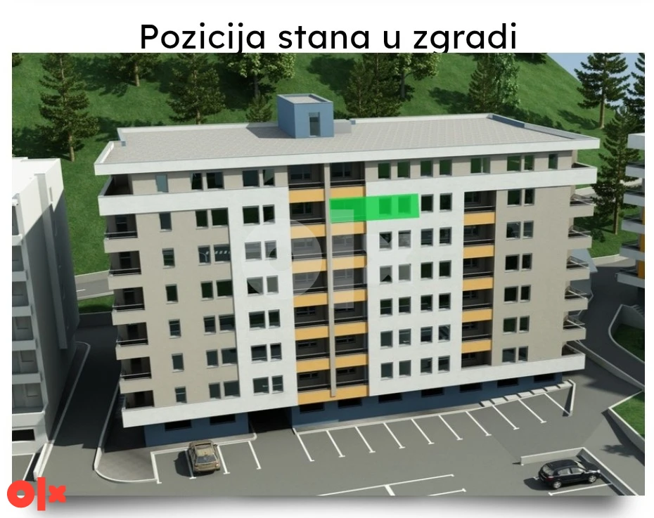 Iznajmljujem dvosoban stan Gračanica 10
