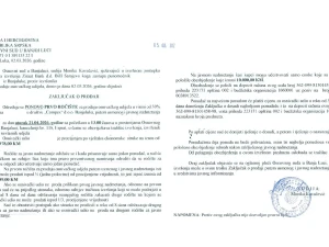 Osnivački udjeli Compex doo Banja Luka sudska prodaja 21.04.2026
