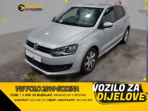 VW POLO 1.6 2010 MJENJAC MOTOR CAYA DIJELOVI