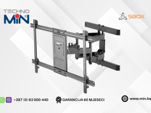 SBOX zglobni stalak za TV PLB-61486 43"-90" do 60kg