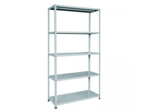 Metalna polica TEKO 180x90x40cm sa 5 spratova, 50/1 kg, pocinčana