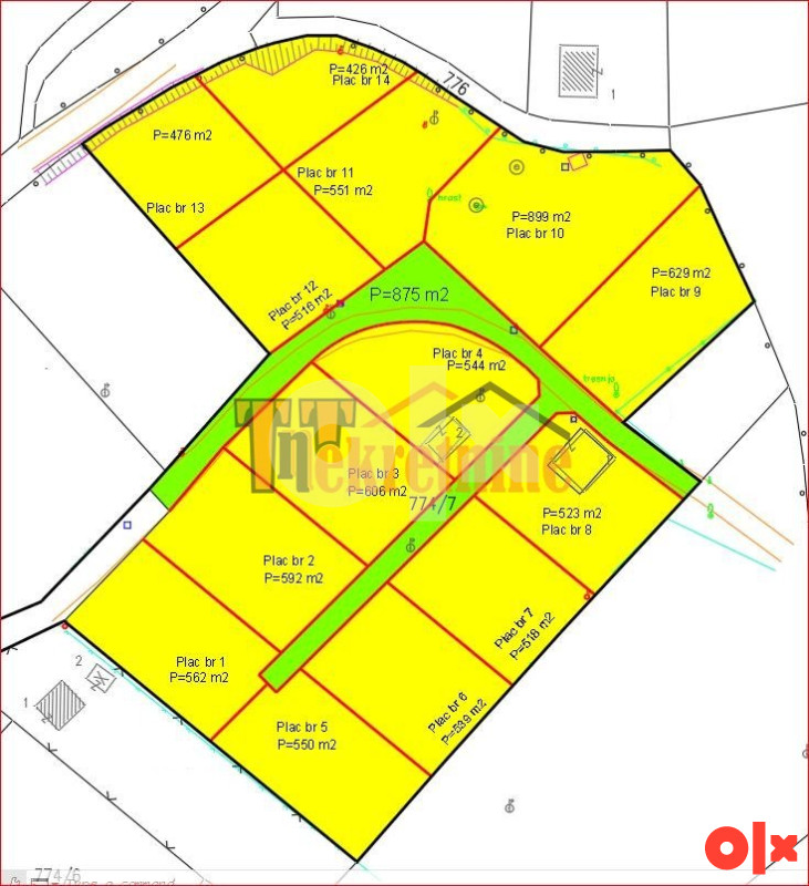 Prodaju se placevi od 500m2 do 1000m2 - Laktaši
