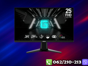 Gaming Monitor MSI G255F FHD IPS 180Hz