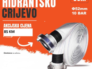 Vatrogasno Crijevo  2 cola, 10bar, 30m