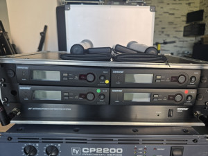 Mikrofoni Shure SLX4 set 4kom freq 638-642MHz