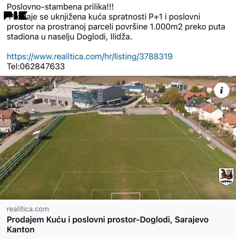 Doglodi-Imanje s kućom, poslovnim prostorom i dulumom zemljišta photo 1