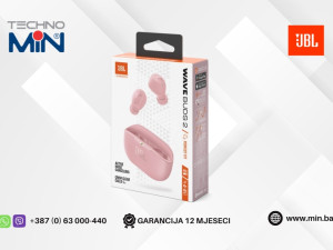 JBL Wave Buds 2 Pink JBLWBUDS2PNK BT slušalice do 40h baterija